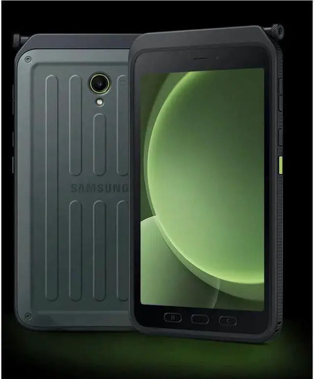 Alt view image 3 of 7 - Samsung Galaxy Tab Active5 5G SM-X308U Rugged Tablet - 8" WUXGA - Octa-core - 6 GB - 128 GB Storage - 5G - Green - 2.40 GHz + 2 GHz - Upto 1 TB Memory Card Supported Capacity - microSDXC, microSD