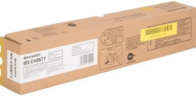 Alt view image 8 of 9 - Sharp Yellow Toner Cartridge - Laser - 10000 Page - Yellow