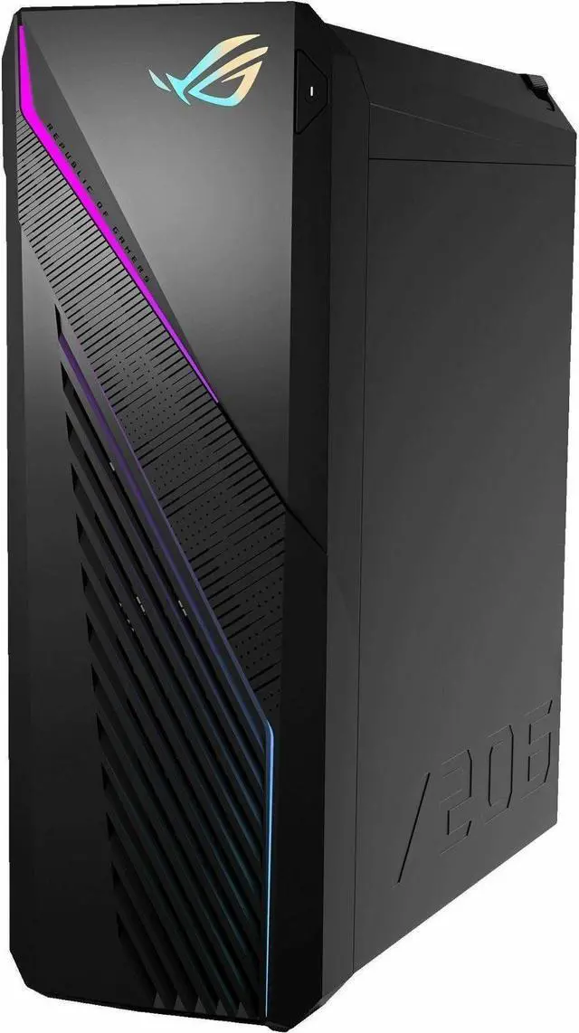 Alt view image 6 of 16 - Asus ROG G16CHR G16CHR-XS776S Gaming Desktop Computer Intel Core i7 14th Gen i7-14700F 32 GB 1 TB SSD Tower Gray Intel Chip Windows 11 Pro NVIDIA GeForce RTX 4070 SUPER G16CHRXS776S