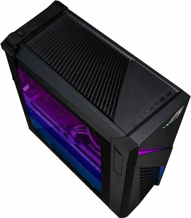 Alt view image 10 of 16 - Asus ROG G16CHR G16CHR-XS776S Gaming Desktop Computer Intel Core i7 14th Gen i7-14700F 32 GB 1 TB SSD Tower Gray Intel Chip Windows 11 Pro NVIDIA GeForce RTX 4070 SUPER G16CHRXS776S