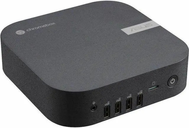 Alt view image 3 of 8 - Asus Chromebox 5a CHROMEBOX5A-S3081UN Chromebox - Intel Core i3 13th Gen i3-1315U - 8 GB - 128 GB SSD - Mini PC - Eco Black - Intel Chip - ChromeOS - Intel Iris Xe Graphics DDR4 SDRAM - IEEE 802.11ax