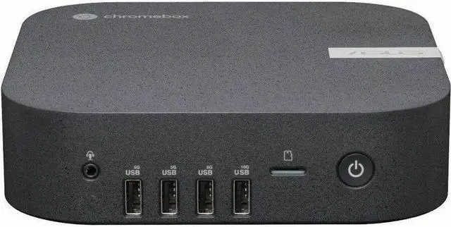 Alt view image 6 of 8 - Asus Chromebox 5a CHROMEBOX5A-S3081UN Chromebox - Intel Core i3 13th Gen i3-1315U - 8 GB - 128 GB SSD - Mini PC - Eco Black - Intel Chip - ChromeOS - Intel Iris Xe Graphics DDR4 SDRAM - IEEE 802.11ax