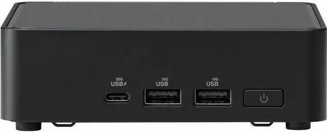 Alt view image 2 of 8 - Asus NUC 14 Pro NUC14RVHv7 Barebone System - Mini PC - Socket BGA-2049 - 1 x Intel Core Ultra 7 14th Gen 165H  Intel Chip - 96 GB DDR5 SDRAM DDR5-5600/PC5-44800 Maximum RAM Support - 2 Total Memory Slots - NVMe, Serial ATA Controller - Inte