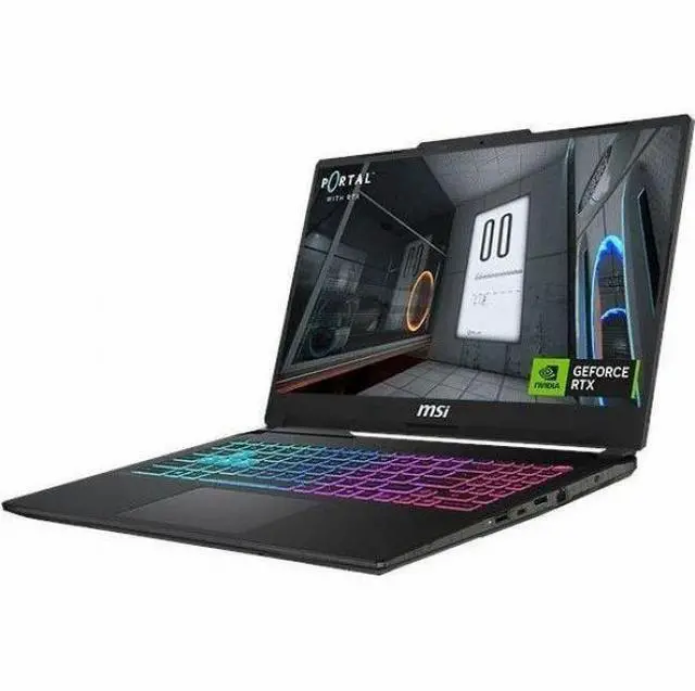 Alt view image 4 of 15 - MSI Cyborg 15 A13V Cyborg 15 A13VF-1278US 15.6" Gaming Notebook - Full HD - Intel Core i7 13th Gen i7-13620H - 32 GB - 1 TB SSD - Translucent Black - Intel Chip - 1920 x 1080 - Windows 11 - NVIDI