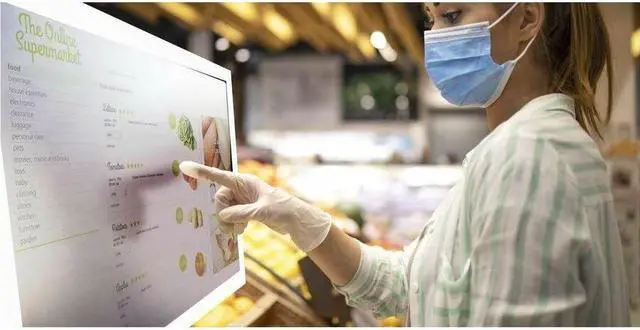 Alt view image 5 of 7 - AOPEN cTILE 22 Enterprise Upgrade 22" TouchScreen AIO 7305 4GB 64GB SSD ChromeOS