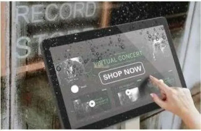 Alt view image 2 of 7 - AOPEN cTILE 22 Enterprise Upgrade 22" TouchScreen AIO 7305 4GB 64GB SSD ChromeOS