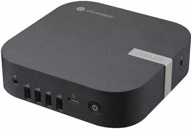 Alt view image 2 of 8 - ASUS Chromebox 5a with Celeron 7305, 4GB RAM, 128GB SSDm Quad-display, Wi-Fi