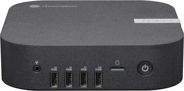Alt view image 4 of 8 - ASUS Chromebox 5a with Celeron 7305, 4GB RAM, 128GB SSDm Quad-display, Wi-Fi