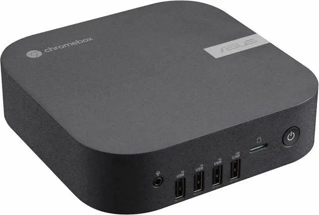 Alt view image 5 of 8 - ASUS Chromebox 5a with Celeron 7305, 4GB RAM, 128GB SSDm Quad-display, Wi-Fi