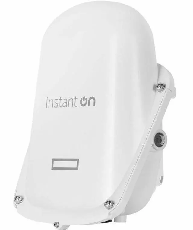 Main image of HPE Instant On AP27 Dual Band IEEE 802.11ax 1.77 Gbit/s Wireless Access Point - Outdoor - 2.40 GHz, 5 GHz - MIMO Technology - 1 x Network (RJ-45) - Gigabit Ethernet - Wall Mountable, Ceiling Mountable