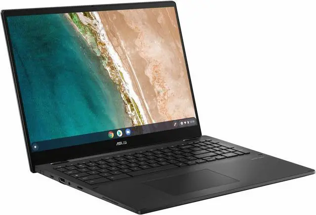 Alt view image 16 of 17 - Asus Chromebook Flip CX5 16" Touchscreen Convertible 2 in 1 Chromebook WUXGA  Intel Core i5 12th Gen i5-1235U Deca-core (10 Core) 1.30 GHz 16GB Total RAM 16GB On-board Memory 128GB SSD  Mineral Gray