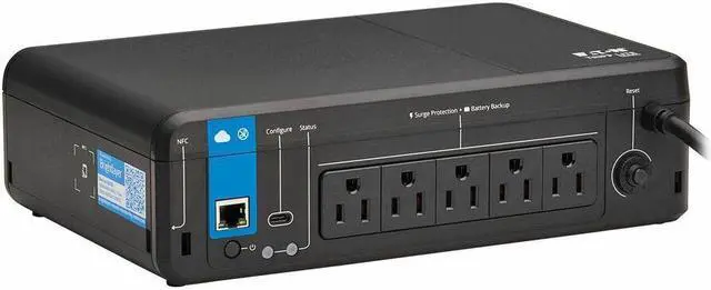 Alt view image 3 of 8 - Tripp Lite 850VA 450W 120V Standby Cloud-Connected UPS with Remote Monitoring