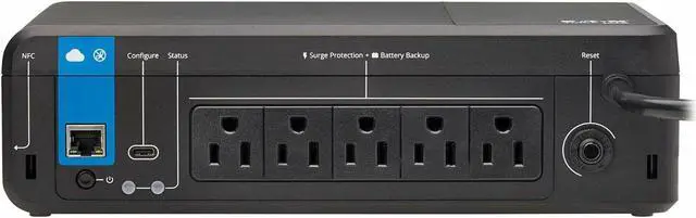 Alt view image 2 of 8 - Tripp Lite 850VA 450W 120V Standby Cloud-Connected UPS with Remote Monitoring