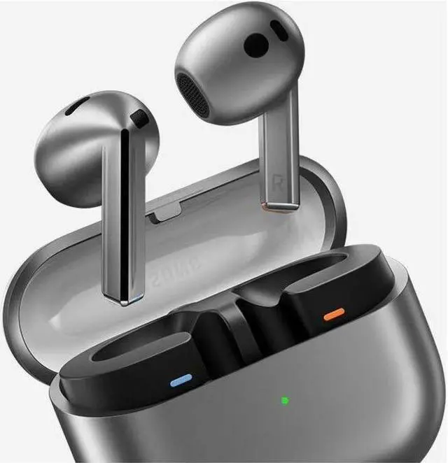 Alt view image 4 of 14 - Samsung Galaxy Buds3 Earset - Stereo - True Wireless - Bluetooth - Earbud - Binaural - In-ear - Silver