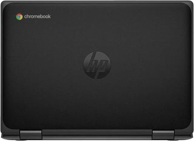 Alt view image 3 of 8 - HP Fortis G5 11.6" Touchscreen Convertible 2 in 1 Chromebook - HD - Intel N-Series N100 - 4 GB - 32 GB Flash Memory - Jack Black - Intel Chip - 1366 x 768 - ChromeOS - Intel UHD Graphics - Bright
