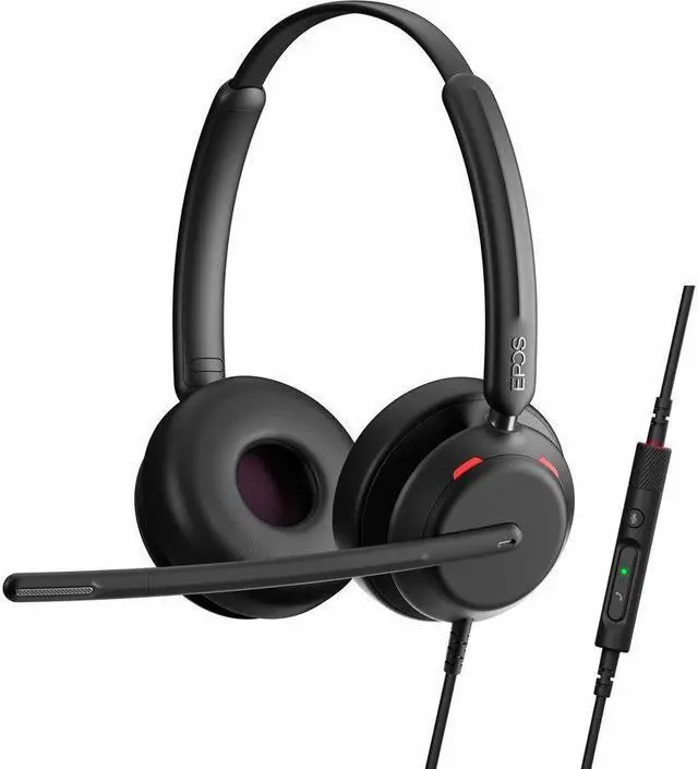 Alt view image 7 of 9 - EPOS Duo Headset USB-C 1001213