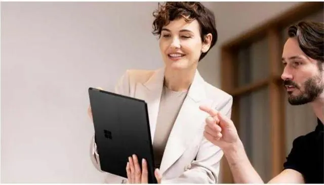 Alt view image 4 of 11 - Microsoft Surface Pro 10 Intel Core Ultra 5 135U 8GB Memory 256 GB SSD Intel Graphics 13.0" Touchscreen 2880 x 1920 Detachable 2-in-1 Laptop Windows 11 Pro 64-bit ZDR-00019
