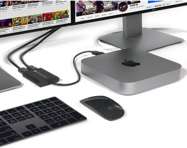 Alt view image 4 of 12 - Sonnet DisplayPort/USB Audio/Video Adapter USB3DDP4K