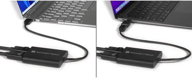 Alt view image 5 of 12 - Sonnet DisplayPort/USB Audio/Video Adapter USB3DDP4K