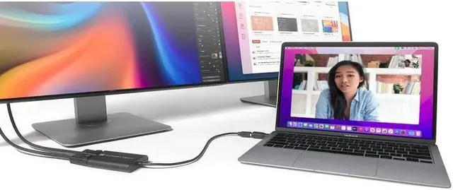 Alt view image 6 of 12 - Sonnet DisplayPort/USB Audio/Video Adapter USB3DDP4K