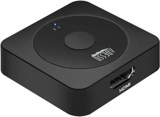Alt view image 10 of 15 - Adesso AUH-5100 4K60 HDMI Splitter & Switcher AUH-5100