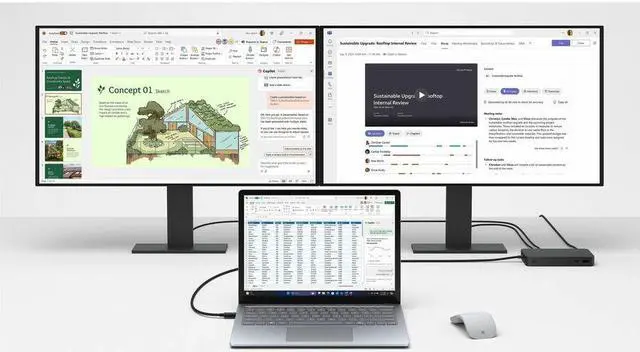 Alt view image 2 of 12 - Microsoft Laptop Surface Laptop 6 Intel Core Ultra 7 165H 32GB Memory 1 TB SSD Intel Arc Graphics 15.0" Touch Screen Windows 11 Pro 64-bit ZLU-00026