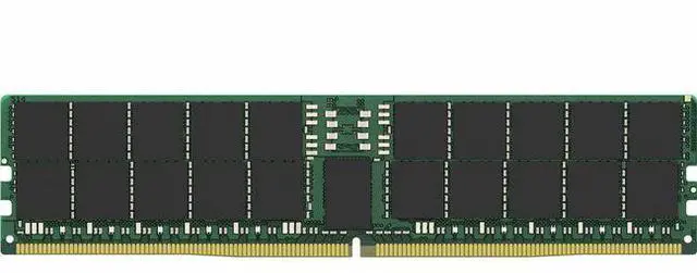 Alt view image 2 of 2 - Kingston 64GB DDR5 SDRAM Memory Module - 64 GB - DDR5-4800/PC5-38400 DDR5 SDRAM - 4800 MHz - CL40 - 1.10 V - ECC - Registered - 288-pin - DIMM - KTD-PE548D4-64G