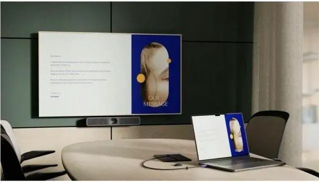 Alt view image 2 of 8 - Logitech MeetUp 2 Video Conferencing Camera - USB 3.1 Type C - 4K - 3840 x 2160 Video - 120° Angle - 4x Digital Zoom - Microphone - Wireless LAN - Network (RJ-45) - Notebook, Monitor, Desktop