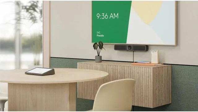 Alt view image 4 of 8 - Logitech MeetUp 2 Video Conferencing Camera - USB 3.1 Type C - 4K - 3840 x 2160 Video - 120° Angle - 4x Digital Zoom - Microphone - Wireless LAN - Network (RJ-45) - Notebook, Monitor, Desktop
