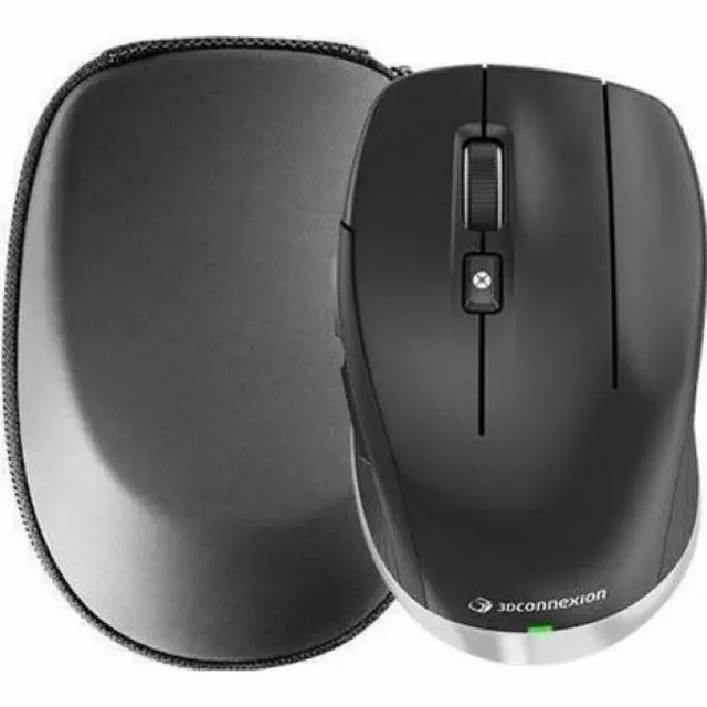 Alt view image 9 of 11 - 3Dconnexion's ergonomic "twohanded workflow" joins the Space Mouse Wireless Bluetooth Edition tothe Cad Mouse Compact Wireless Model 3DX-700136