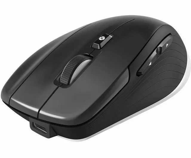 Alt view image 11 of 11 - 3Dconnexion's ergonomic "twohanded workflow" joins the Space Mouse Wireless Bluetooth Edition tothe Cad Mouse Compact Wireless Model 3DX-700136