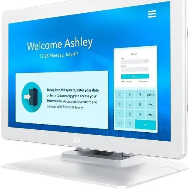 Alt view image 6 of 12 - Elo 1502LM 16" Class Webcam LCD Touchscreen Monitor - 16:9 - 30 ms - 15.6" Viewable - TouchPro Projected Capacitive - 10 Point(s) Multi-touch Screen - 1920 x 1080 - Full HD - Thin Film Trans
