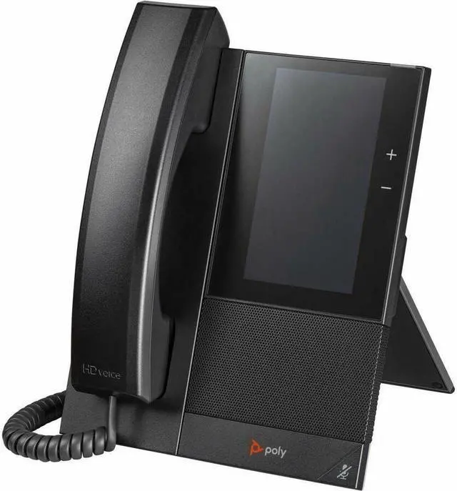 Alt view image 2 of 9 - Poly CCX 500 IP Phone Corded Corded/Cordless Bluetooth Desktop Black 849A4AA