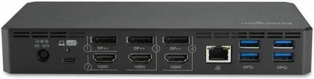 Alt view image 4 of 17 - Kensington SD4790-MAC EQ USB-C DisplayLink Triple 4K Docking Station K33621NA