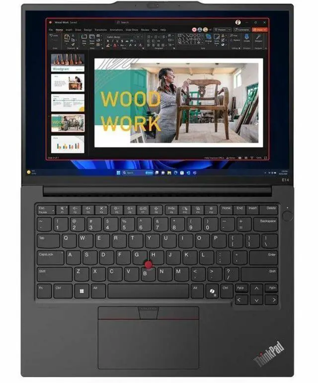 Alt view image 3 of 8 - Lenovo ThinkPad E14 Gen 6 14.0" Touch Screen Intel Core Ultra 5 125U 16GB Memory 512 GB SSD Windows 11 Pro 21M70004US