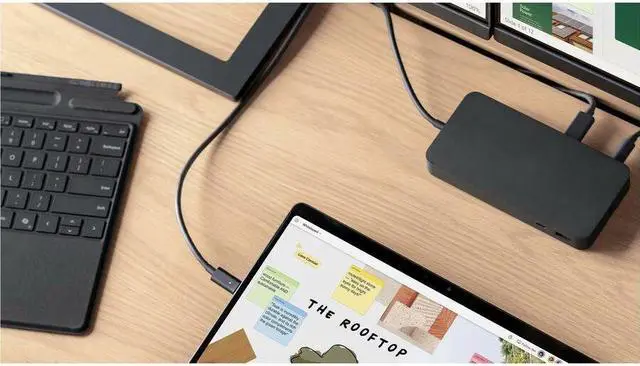 Alt view image 2 of 8 - Microsoft Surface Pro 10 Intel Core Ultra 5 135U 8GB Memory 256 GB SSD Intel Graphics 13.0" Touch Screen 2880 x 1920 Detachable 2-in-1 Laptop Windows 11 Pro 64-bit X47-00001