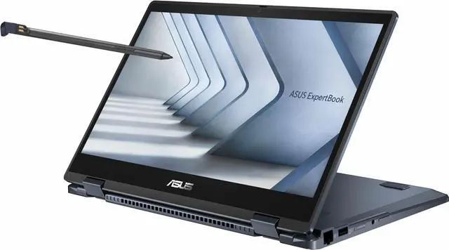 Alt view image 2 of 9 - Asus ExpertBook B3 Flip B3402 B3402FVA-XS74T 14" Touchscreen Convertible 2 in 1 Notebook - Full HD - Intel Core 7 150U - 16 GB - 512 GB SSD - Star Black - Intel Chip - 1920 x 1080 - Windows 11 Pr