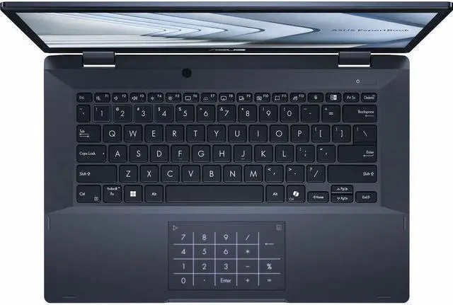 Alt view image 5 of 7 - Asus ExpertBook B3 Flip B3402 B3402FVA-XS54T 14" Touchscreen Convertible 2 in 1 Notebook - Full HD - Intel Core 5 120U - 16 GB - 512 GB SSD - Star Black - Intel Chip - 1920 x 1080 - Windows 11 Pr