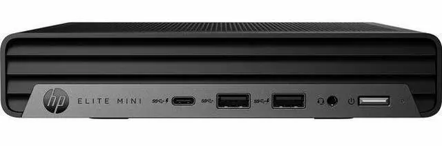 Main image of HP Elite Mini 800 G9 Desktop Computer - Intel Core i5 12th Gen i5-12500T - vPro Technology - 16 GB - 256 GB SSD - Mini PC - Intel Q670 Chip - Windows 11 Pro - Intel UHD Graphics 770 DDR5 SDRAM - Engli