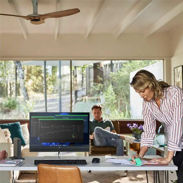 Alt view image 2 of 15 - HP Elite Mini 800 G9 Desktop Computer - Intel Core i5 12th Gen i5-12500T - vPro Technology - 16 GB - 256 GB SSD - Mini PC - Intel Q670 Chip - Windows 11 Pro - Intel UHD Graphics 770 DDR5 SDRAM - Engli
