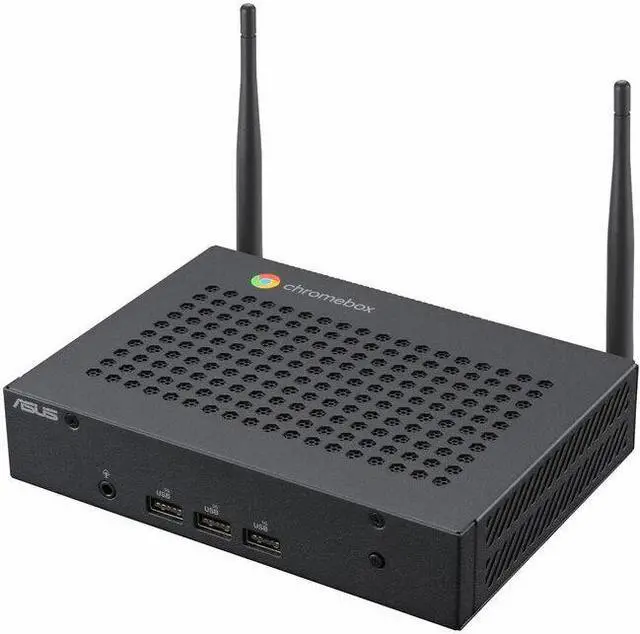 Main image of Asus Chromebox CF40-BC0001UN Mini PC Celeron N4500 8GB 64GB Flash, Black