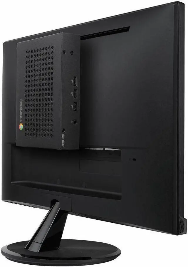 Alt view image 4 of 7 - Asus Chromebox CF40-BC0001UN Mini PC Celeron N4500 8GB 64GB Flash, Black