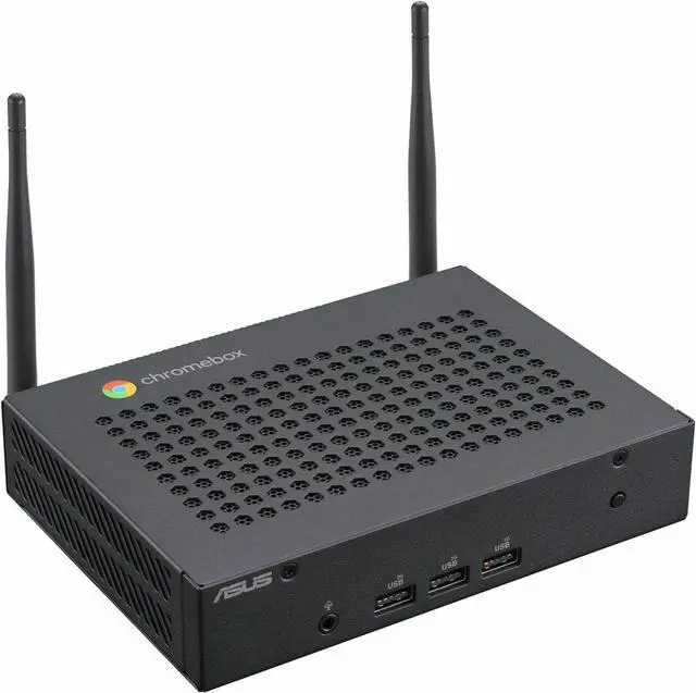 Alt view image 6 of 7 - Asus Chromebox CF40-BC0001UN Mini PC Celeron N4500 8GB 64GB Flash, Black