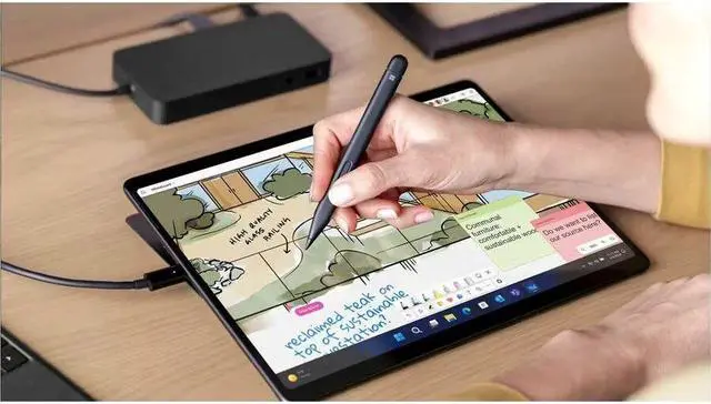 Alt view image 4 of 7 - Microsoft Surface Pro 10 Intel Core Ultra 7 165U 16GB Memory 256 GB SSD Intel Graphics 13.0" Touchscreen 2880 x 1920 Detachable 2-in-1 Laptop Windows 11 Pro 64-bit XHM-00002