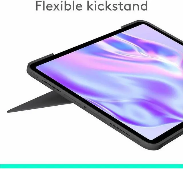 Alt view image 2 of 14 - Logitech Combo Touch Keyboard Case for iPad Pro 13 (M4) Graphite