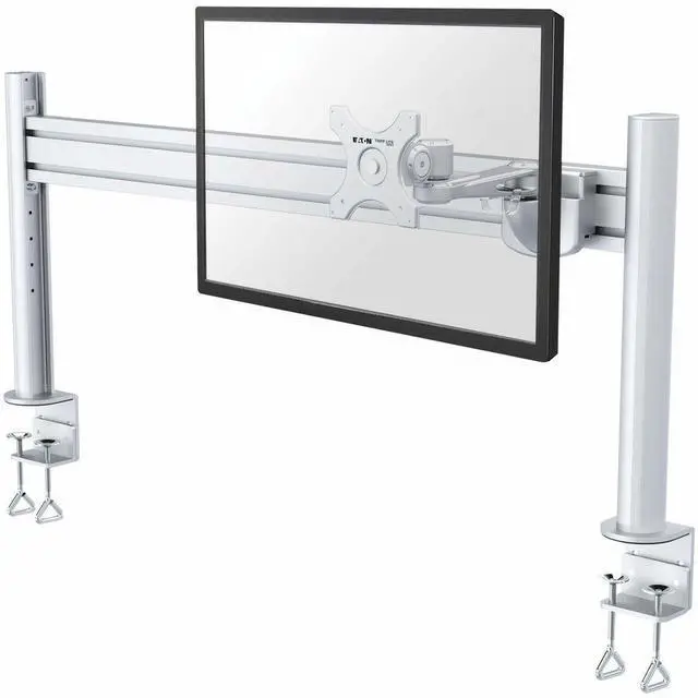 Alt view image 2 of 5 - Tripp Lite series Single-Extension Monitor Mount for Slat Wall System, 13" to 32" Displays, TAA (DMSW1332MTAA)