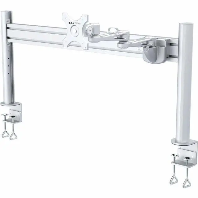 Alt view image 2 of 5 - Eaton Tripp Lite Series Dual-Extension Monitor Mount for Slat Wall System, 13" to 32" Displays, TAA (DMSW1332LTAA)