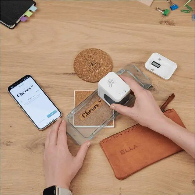 Alt view image 12 of 13 - Royal e-mark go Mobile Printer Bundle Pack