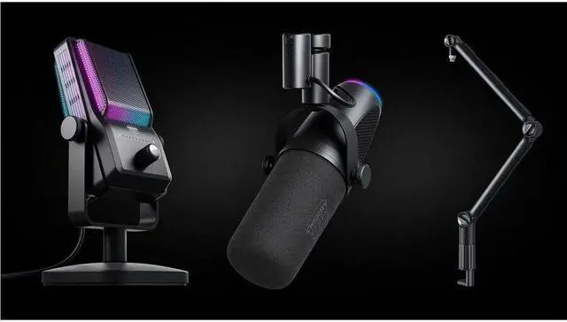 Alt view image 3 of 6 - CHERRY CX-NGALE-BOOM-BLACK Mounting Arm for Microphone - Black - Aluminum