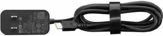 Alt view image 2 of 8 - Lenovo 65W USB-C Wall Adapter - 65 W - 120 V AC, 230 V AC Input - 20 V DC/3.25 A Output - Black